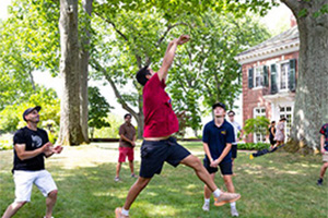Corbin Team playing volleyball 2022