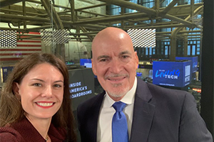 Founder & CEO, Rebecca Corbin on Wall Street