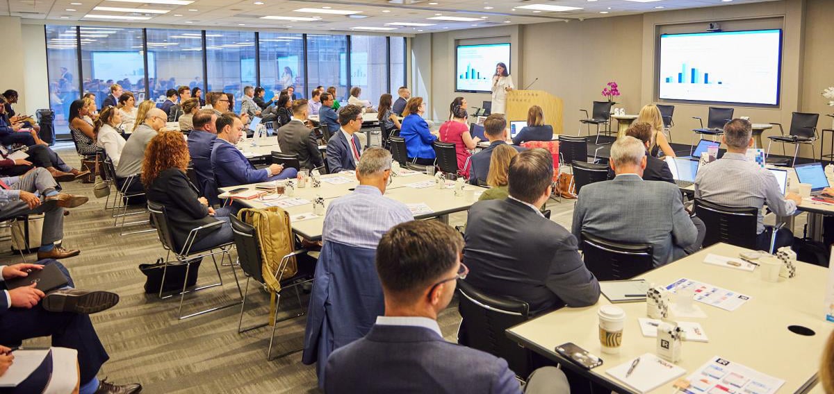 Founder & CEO, Rebecca Corbin speaking at IR Magazine ESG Forum