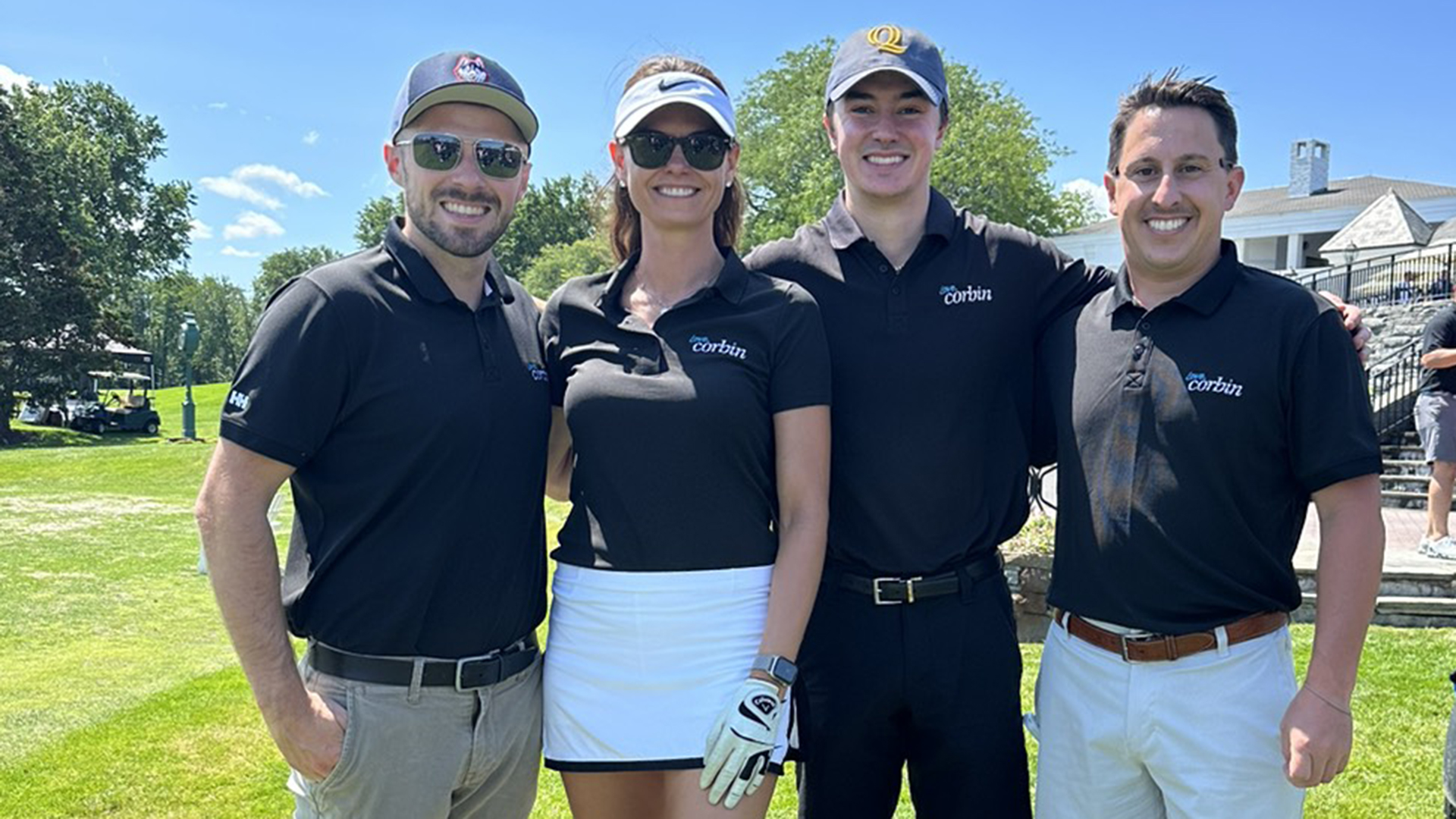 Love, Corbin team at the Habitat for Humanity golf tournament 2023