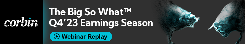 The Big So What™ Q4'23 Earnings Season webinar replay banner