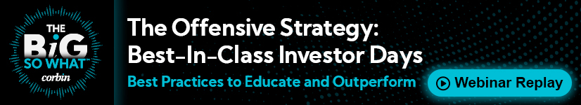 Graphic: The Big So What™ Webinar Investor Day video replay: The Offensive Strategy: Best-in-Class Investor Days