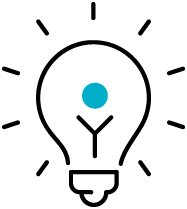 Decorative icon: light