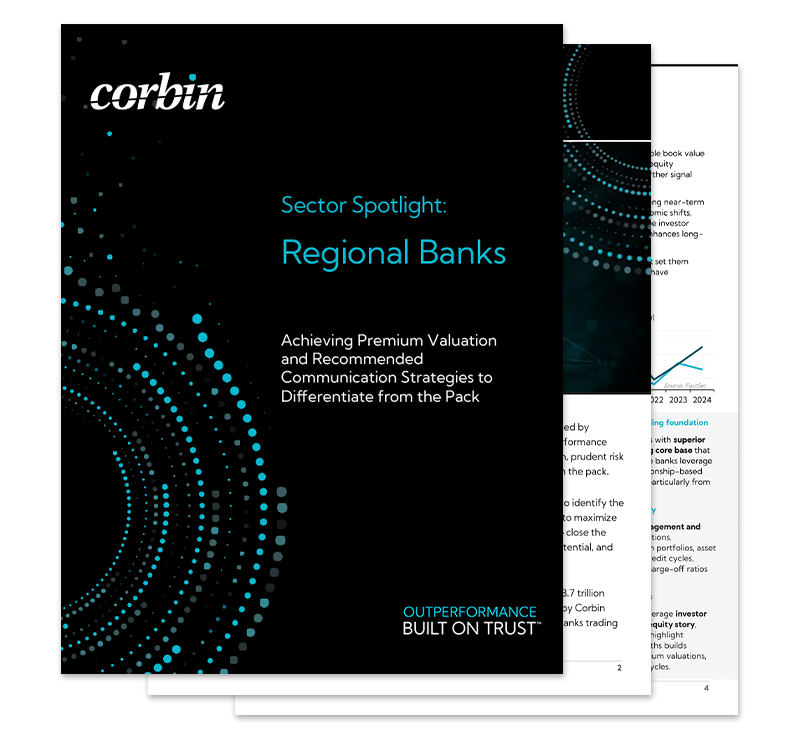 Corbin Advisors: Sector Spotlight: Regional Banks