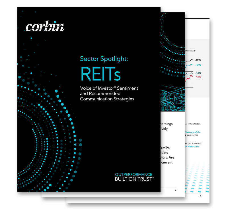 Corbin Advisors: Sector Spotlight: REITs