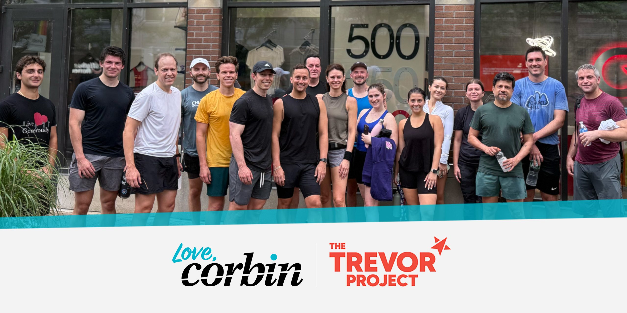 Love, Corbin fundraiser for The Trevor Project