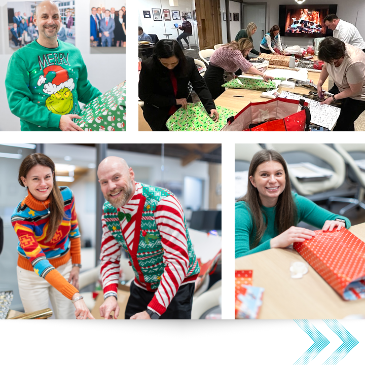 Rebecca Corbin, Founder & CEO of Corbin Advisors at the Love, Corbin 2025 Holiday Toy Drive