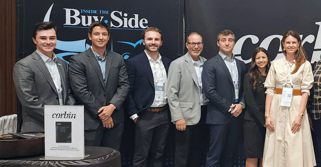 Rebecca Corbin and the Corbin Advisors Team at NIRI 2025 in Boston, MA